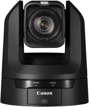 Canon CR-N100 4K NDI PTZ Camera with 20x Zoom (Satin Black)