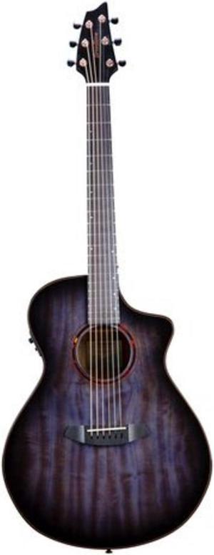 Breedlove Pursuit Exotic S 6-String Acoustic Electric Guitar (Blackberry Burst)