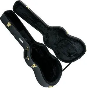 Knox KN-GC02 39" Hard Shell Guitar Case w/ Gold Hardware