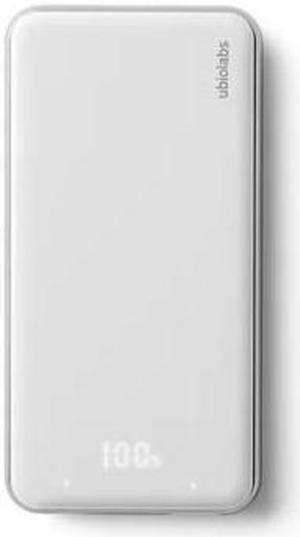 Ubio Labs Silhouette 6,000mAh Portable Power Bank (White)