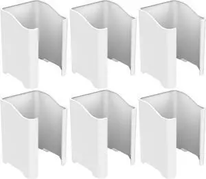 CHAUVET DJ Freedom Flex 9 Water-Resistant Cast Aluminum Sleeve (White, 6-Pack)
