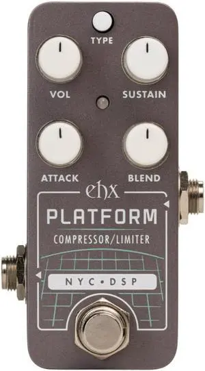Electro-Harmonix Pico Platform Powerful Studio-Style Compressor/Limiter Pedal
