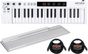 Arturia KeyStep 37-Key Controller/Sequencer with Decksaver Cover and MIDI Cables