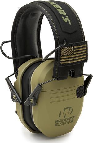 Walkers Razor Slim Electronic Muff (OD GRN Patriot)