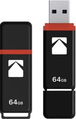Kodak USB2.0 K100 64GB Flash Drive (20-pack)
