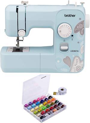 Brother RLX3817A 17-Stitch Sewing Machine with Threads Set (Refurbished)