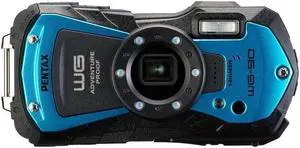 Ricoh Imaging PENTAX WG-90 All Weather Adventure Compact Camera Blue