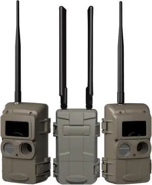 Cuddeback CuddeLink Wireless, Low-Glow Black Flash LED Camera with Cuddeback CuddeLink Cell Home