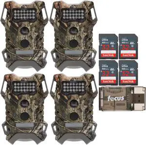 Wildgame Innovations Terra Extreme 14 Megapixel IR Trail Camera (4-Pack) Bundle