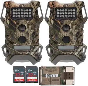 Wildgame Innovations Terra Extreme 14 Megapixel IR Trail Camera (2-Pack) Bundle