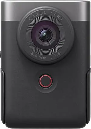 Canon PowerShot V10 4K Video 1-Inch CMOS Sensor Compact Digital Camera (Silver)