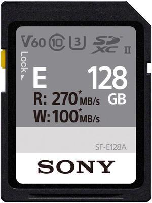 Sony 128 GB E Series UHS-II SDXC Memory Card