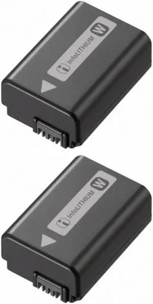 Sony NP-FW50 Lithium-Ion 1020mAh Rechargeable Battery (2-Pack)