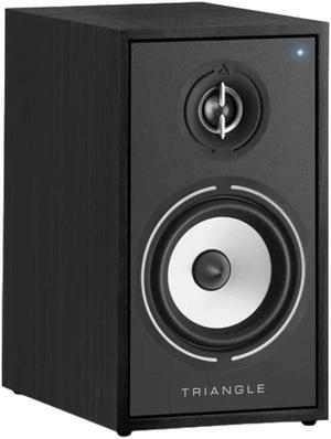 Triangle Borea BR02 Active Bluetooth Bookshelf Speaker Pair - Black Ash  (BR02BT)