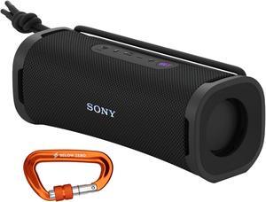 Sony ULT FIELD series Speaker - SRSULT10/B (Black) with  Heavy Duty Carabiner bundle