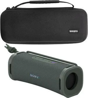 Sony ULT FIELD series Speaker - SRSULT10/B (Gray) with Hardshell Travel & Protective Case bundle