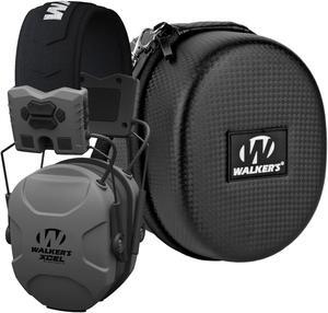 Walker's XCEL 500BT Digital Electronic Muff And Protective Case Bundle