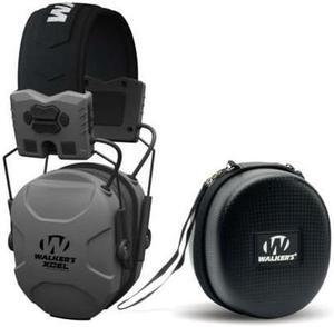 Walker's XCEL 500BT Digital Electronic Muff with Protective Case Bundle
