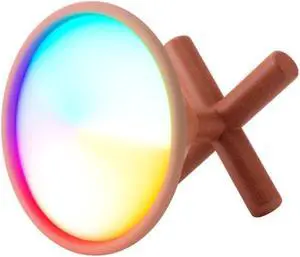 Umbra Cono Portable Smart Lamp with Rechargeable Battery, Over 16 Million Colors, and Nanoleaf App Support (Sierra)
