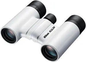 Nikon 16734B Aculon T02 8x21 Binoculars White (Renewed)