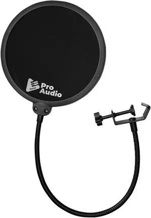 FocusProAudio Pop Filter for Broadcasting and Recording Microphones