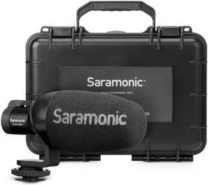 Saramonic Vmic Mini Ultracompact Camera-Mountable Shotgun Microphone with Hard Case
