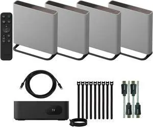 Sony BRAVIA Theater Quad with Cable Ties, 4K HDMI Cables, and Cat5 Cable bundle