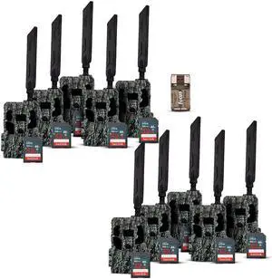 Browning Trail Camera-Pro Scout MAX HD  w/ 32 GB Memory Cards and Card Reader (10-Pack)