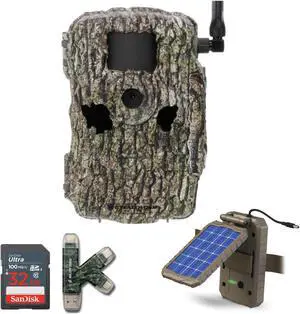 Stealth Cam Fusion X 26MP Camera (AT&T and Verizon) with 32GB SD and Solar Panel