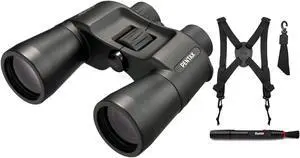 Pentax Jupiter (16x50) Binoculars with Harness and Lens Cleaning Pen Bundle