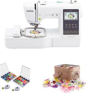 Brother SE700 Elite Sewing and Embroidery Machine with Sewing Bundle