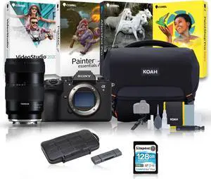 Sony Alpha 9 Mark III Full-frame Mirrorless Interchangeable Lens Camera with AFA068S700 17-50mm Lens