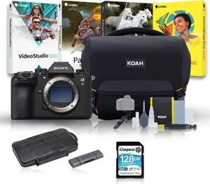 Sony Alpha 9 Mark III Full-frame Mirrorless Interchangeable Lens Camera with AFA068S700 17-50mm Lens