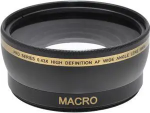 iZONIX Pro series 0.43x High Definition AF Wide Angle Lens - 58MM