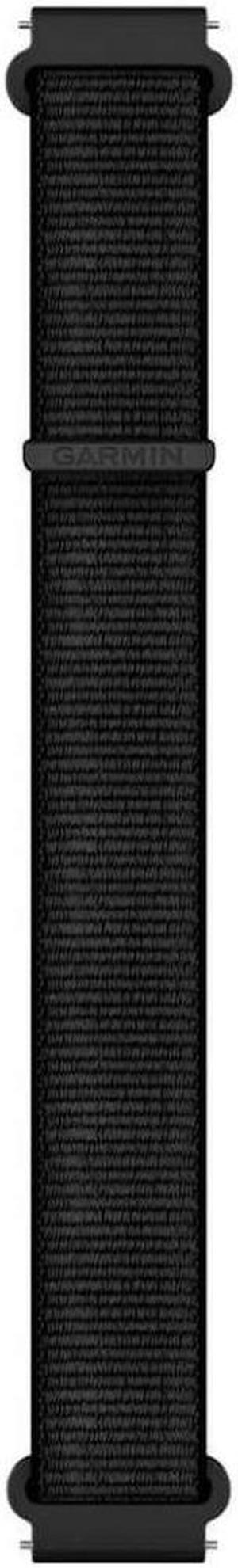Garmin Quick Release 20mm UltraFit Nylon Watch Strap (Black)