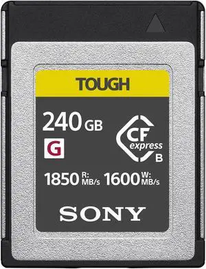 Sony CFexpress Type B Memory Card G series 240GB (CEB-G240T)