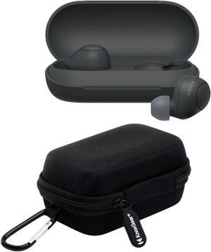 Sony WF-C700N Truly ANC Bluetooth Earbuds With Mic (Black) with Case Bundle