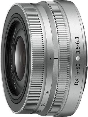 Nikon NIKKOR Z DX 16-50mm f/3.5-6.3 VR (Silver)