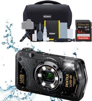 PENTAX WG-8 Black Bundle