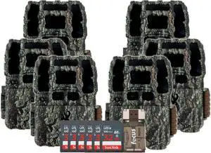 Browning Trail Camera-Dark Ops Pro DCL NANO Trail Camera with 32GB Memory Cards and Card Reader 6 Pack