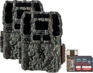Browning Trail Camera-Dark Ops Pro DCL NANO Trail Camera with 32GB Memory Cards and Card Reader 2 Pack