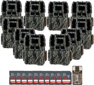 Browning Trail Camera-Dark Ops Pro DCL NANO Trail Camera with 32GB Memory Cards and Card Reader 10 Pack