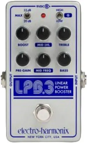 Electro-Harmonix LPB-3 Linear Power Booster & EQ Pedal
