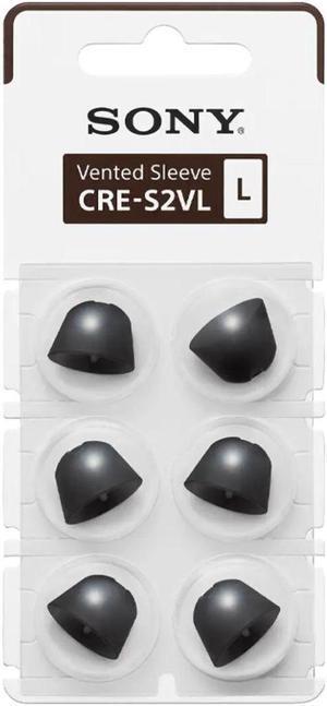 Sony CRE S2VL Vented Large 3 Pair Sleeve for C20 OTC Hearing Aid
