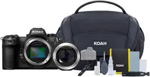 Nikon Z6III FX Format Mirrorless Camera Body with Mount Adapter and Bag Bundle Nikon Z6III FX Format Mirrorless Camera Body with Mount Adapter and Bag Bundle