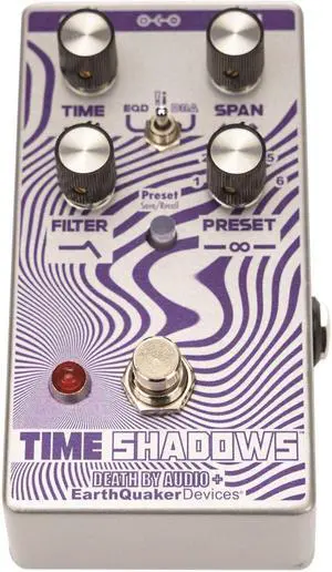 Earth Quaker Devices Time Shadows II Subharmonic Multi - Delay Resonator Guitar Pedal