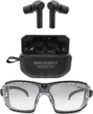 Walker's Disruptor Noise Canceling Bluetooth Earbuds Bundle