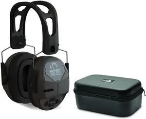 Walker's Rechargeable Lightweight FireMax Muff w/ Large Protective Carrying Case