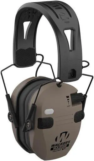 WALKERS RAZOR QUAD BLUETOOTH W/TACTI GRIP FDE