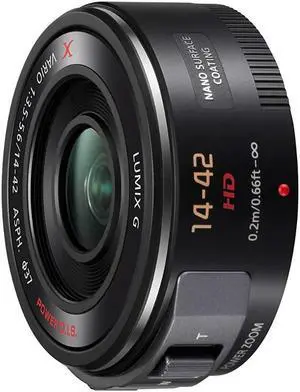 Panasonic 14-42mm f/3.5-5.6 ASPH O.I.S Lens (Black)
